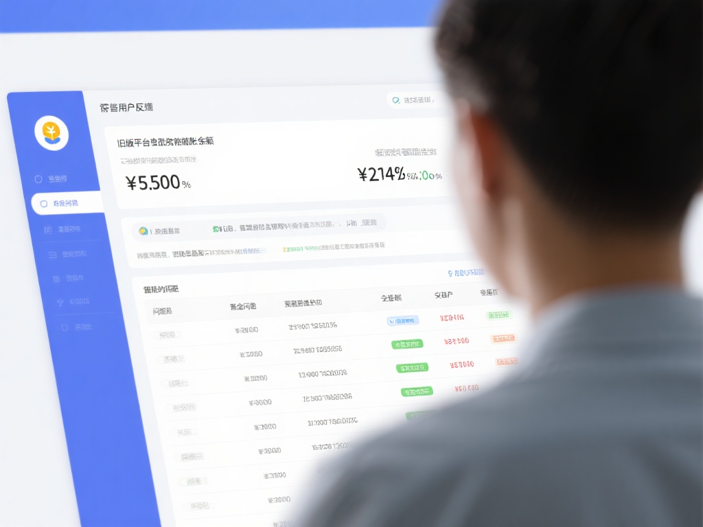 有些用户反映，在旧版平台上偶尔会出现账户余额显示错