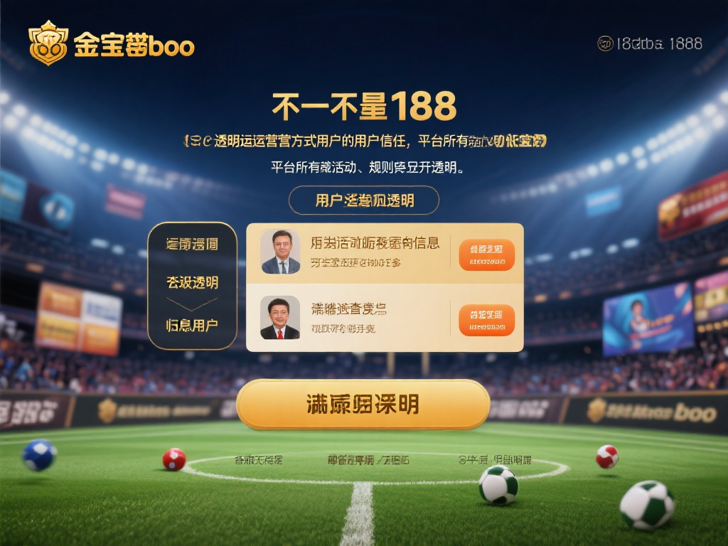 不仅如此，188金宝搏宝还以其透明的运营方式赢得了